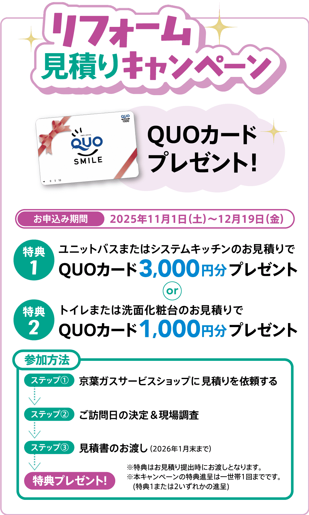 リフォームキャンペーン